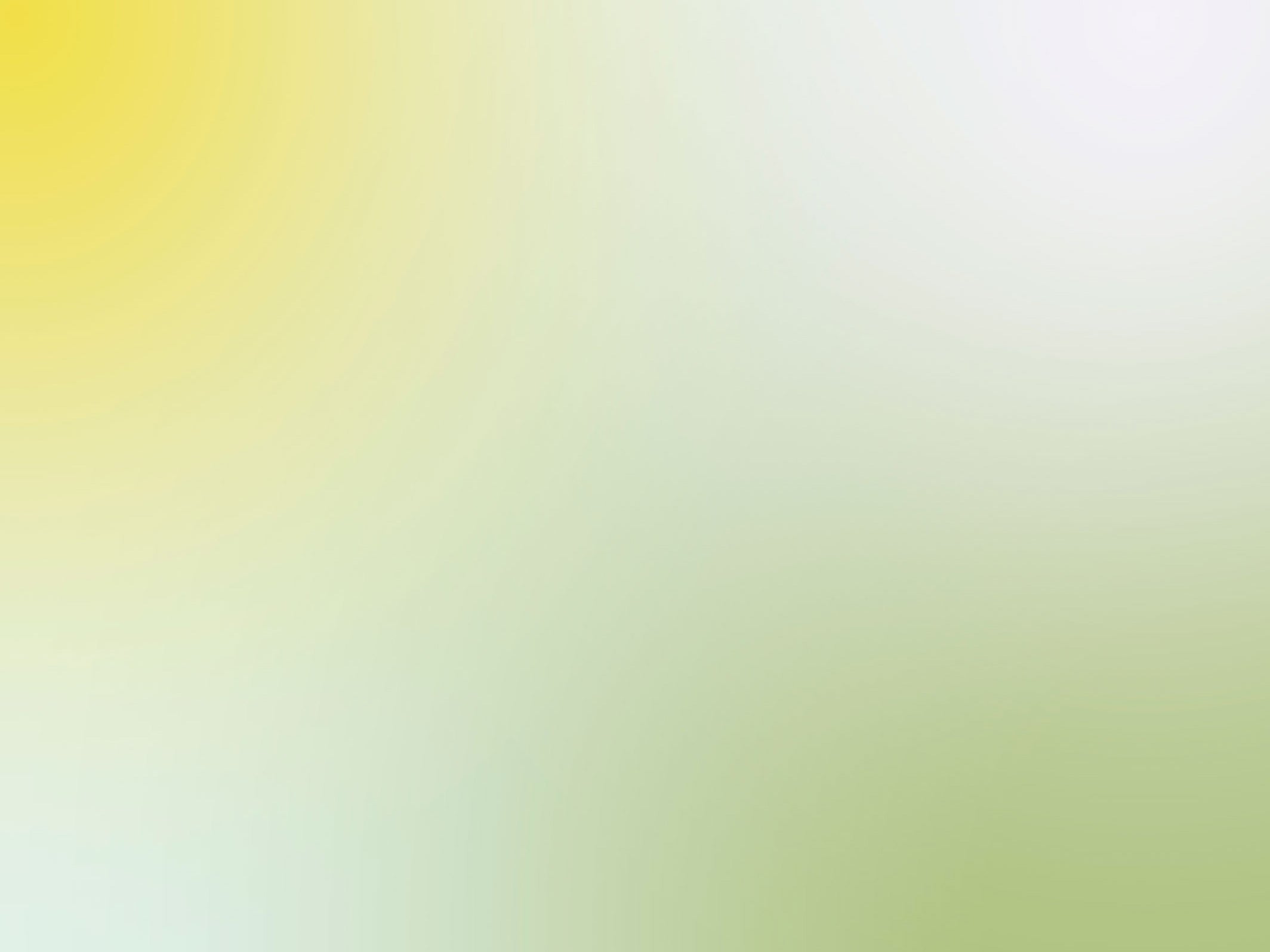 Panoramic graphic wallpaper - Archie - Jaune & Vert amande