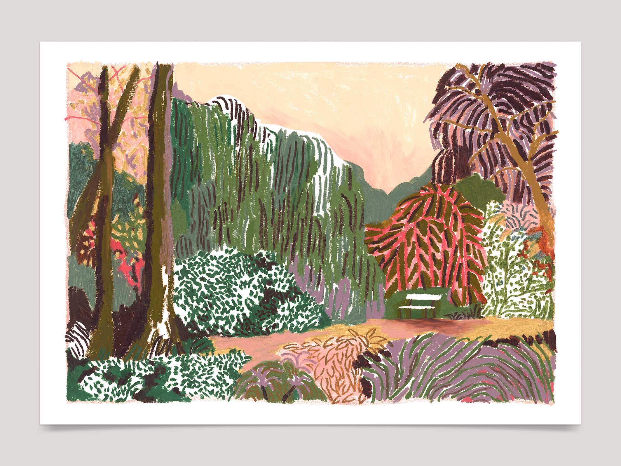 Affiche Jardin Secret - Maison Bonami x Beya Rebaï