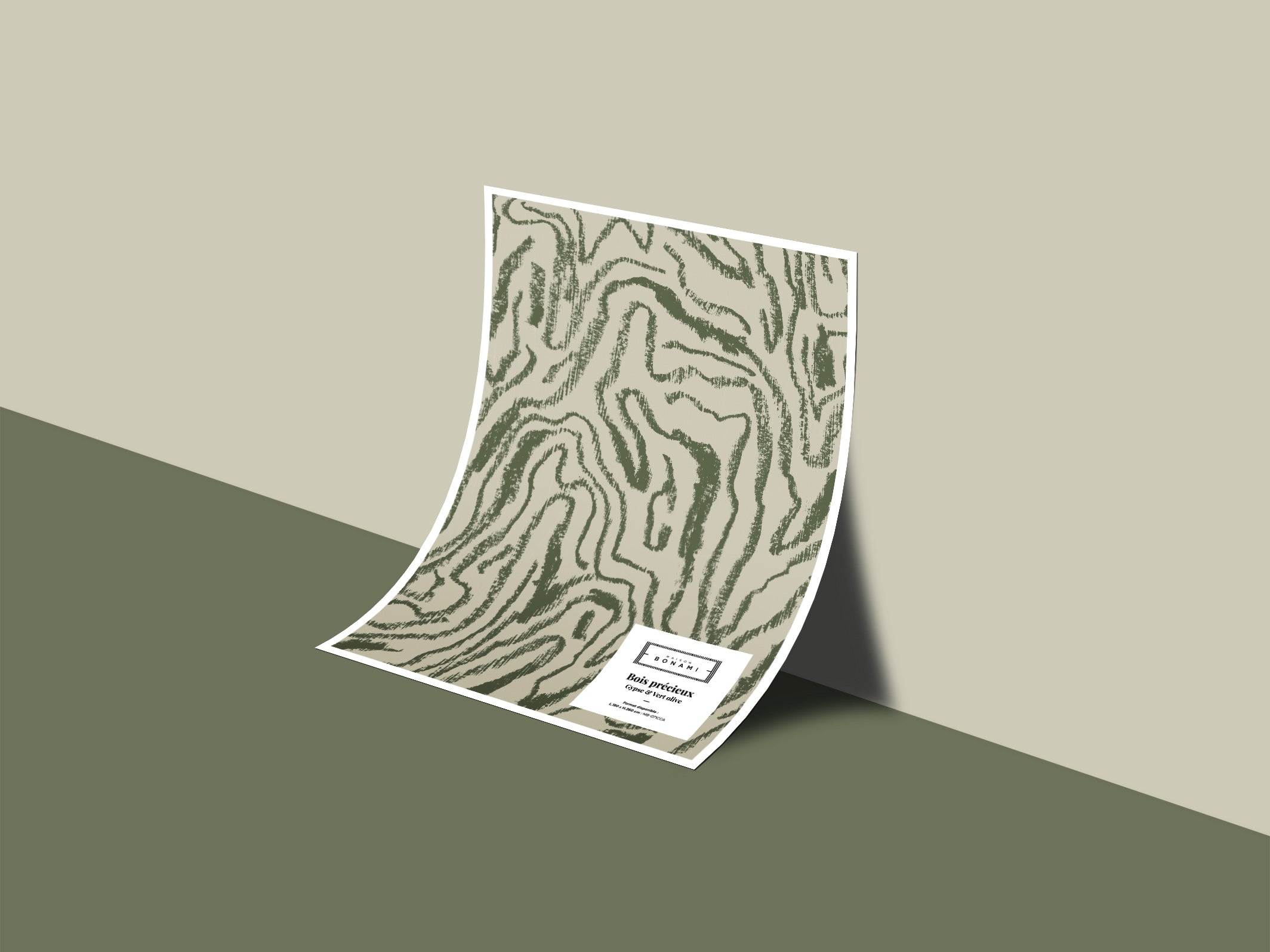 Bois précieux Wallpaper Sample