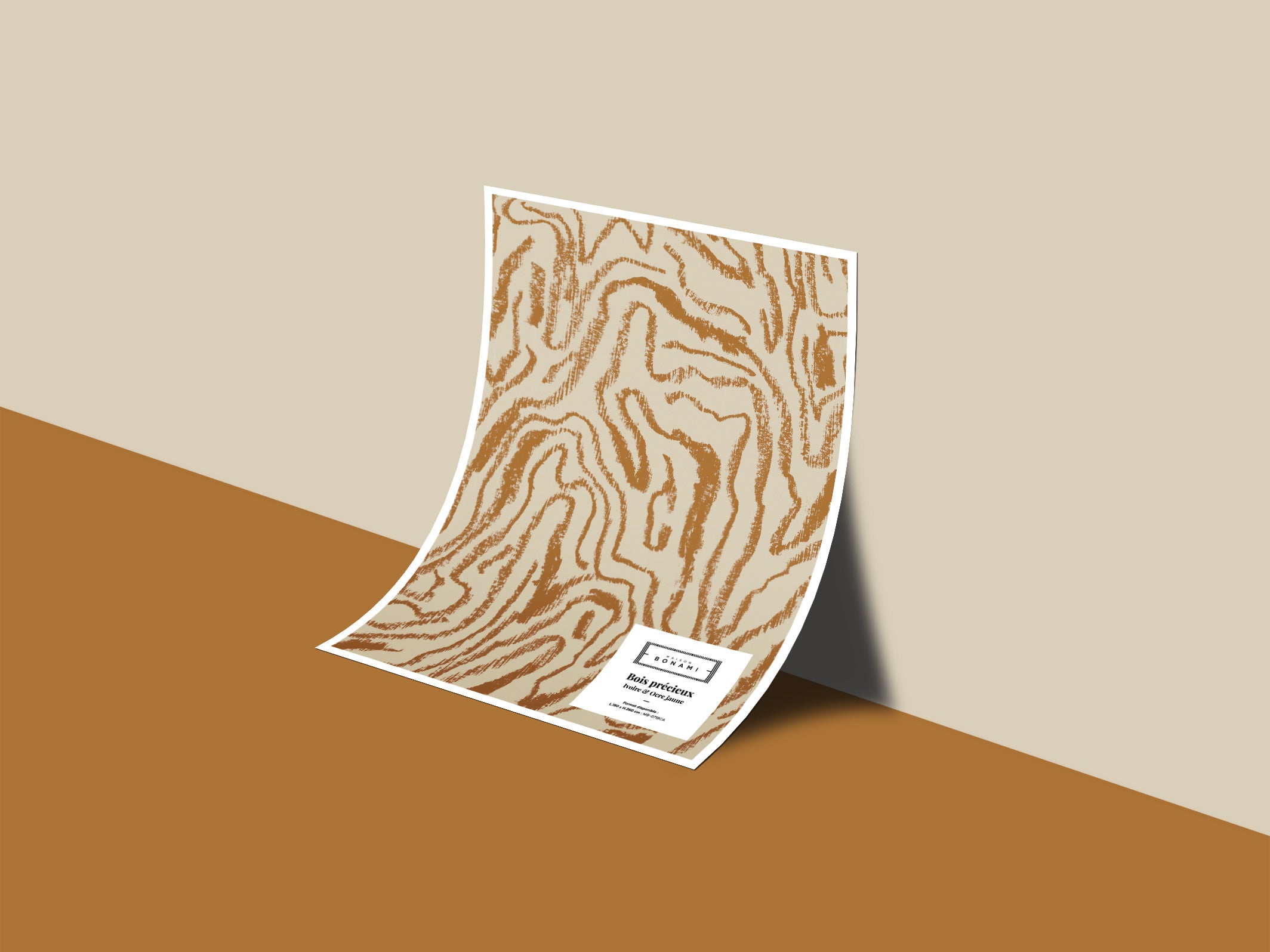 Bois précieux Wallpaper Sample