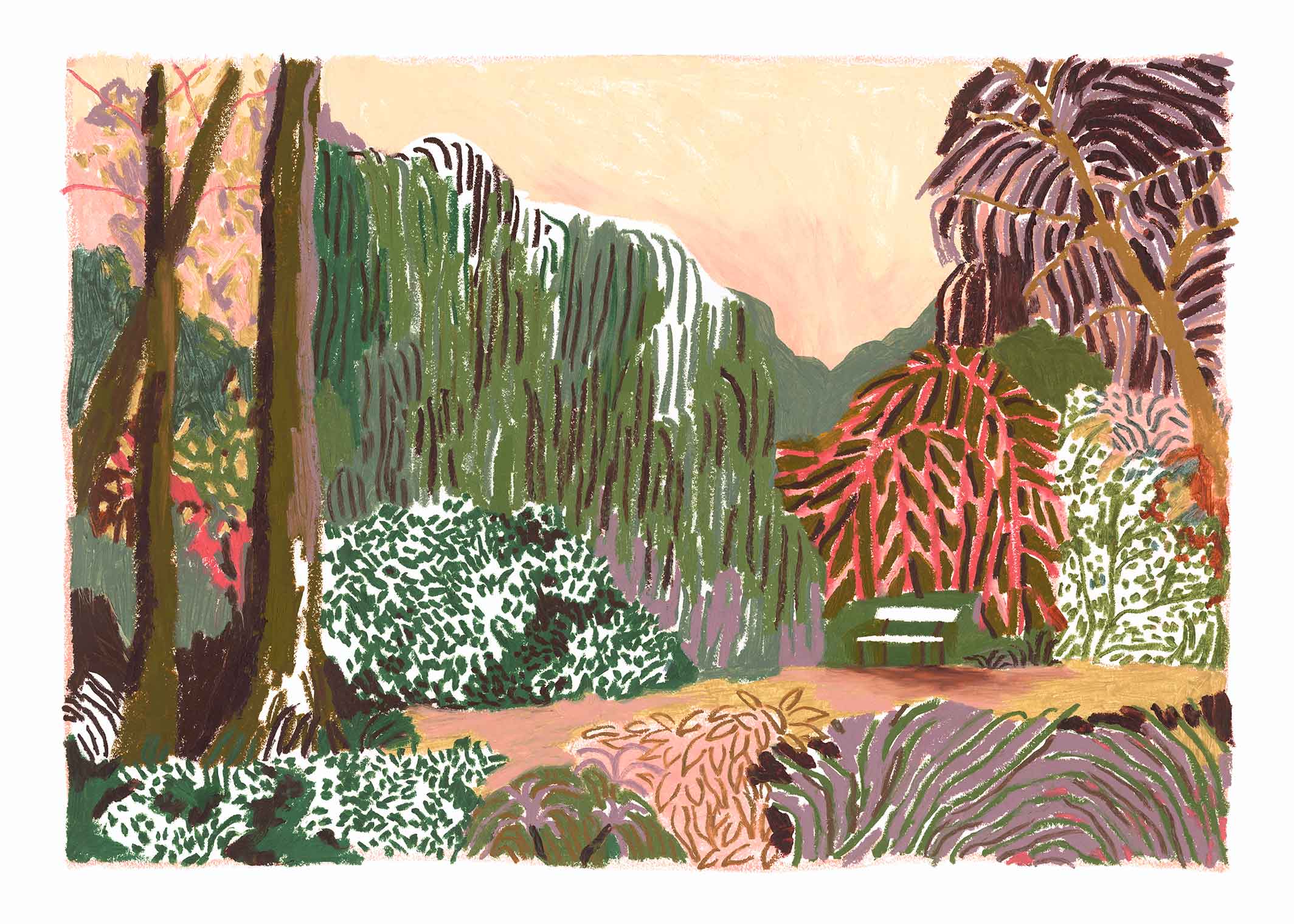 Affiche Jardin secret