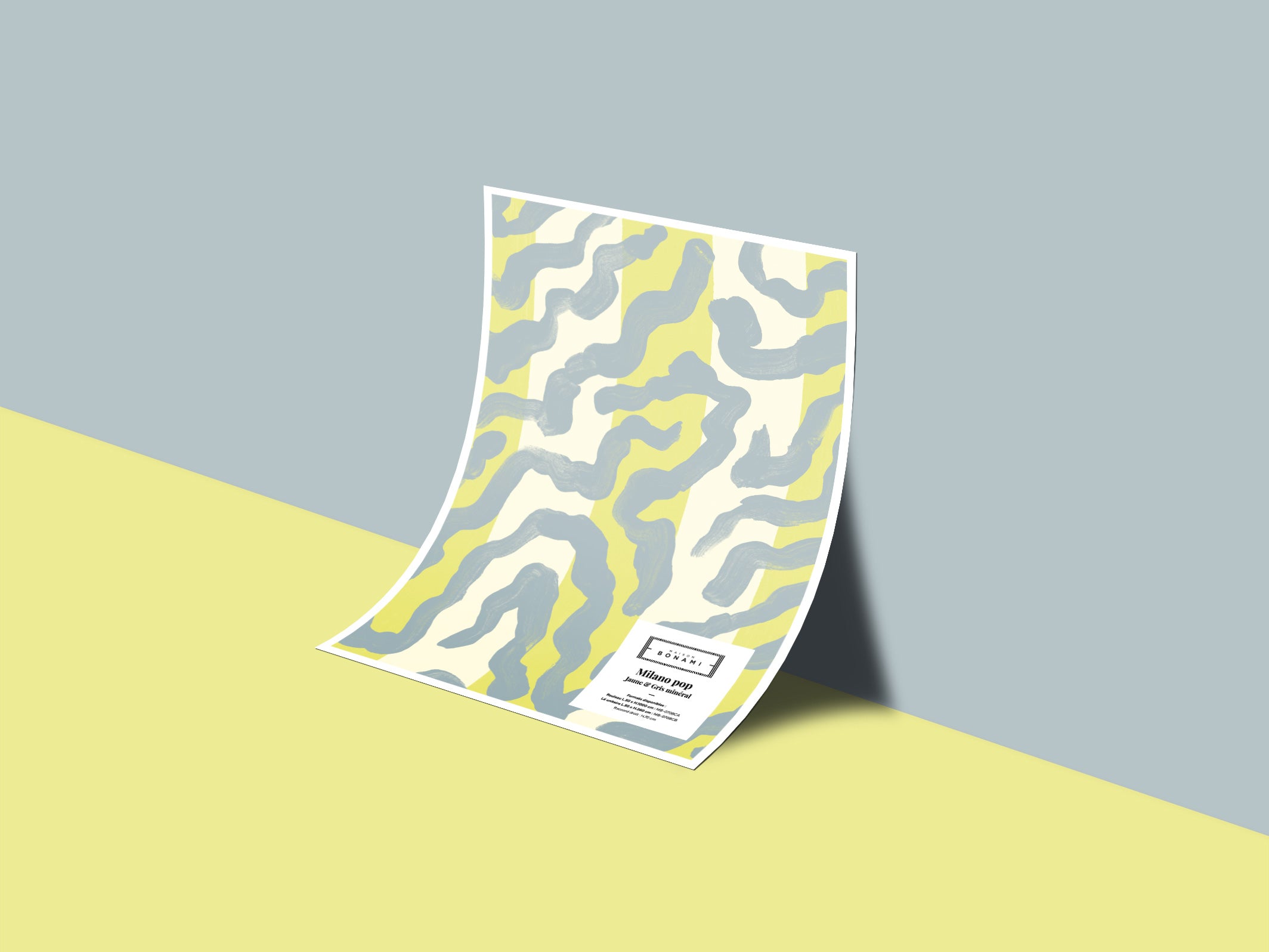 Échantillon papier peint Milano Pop