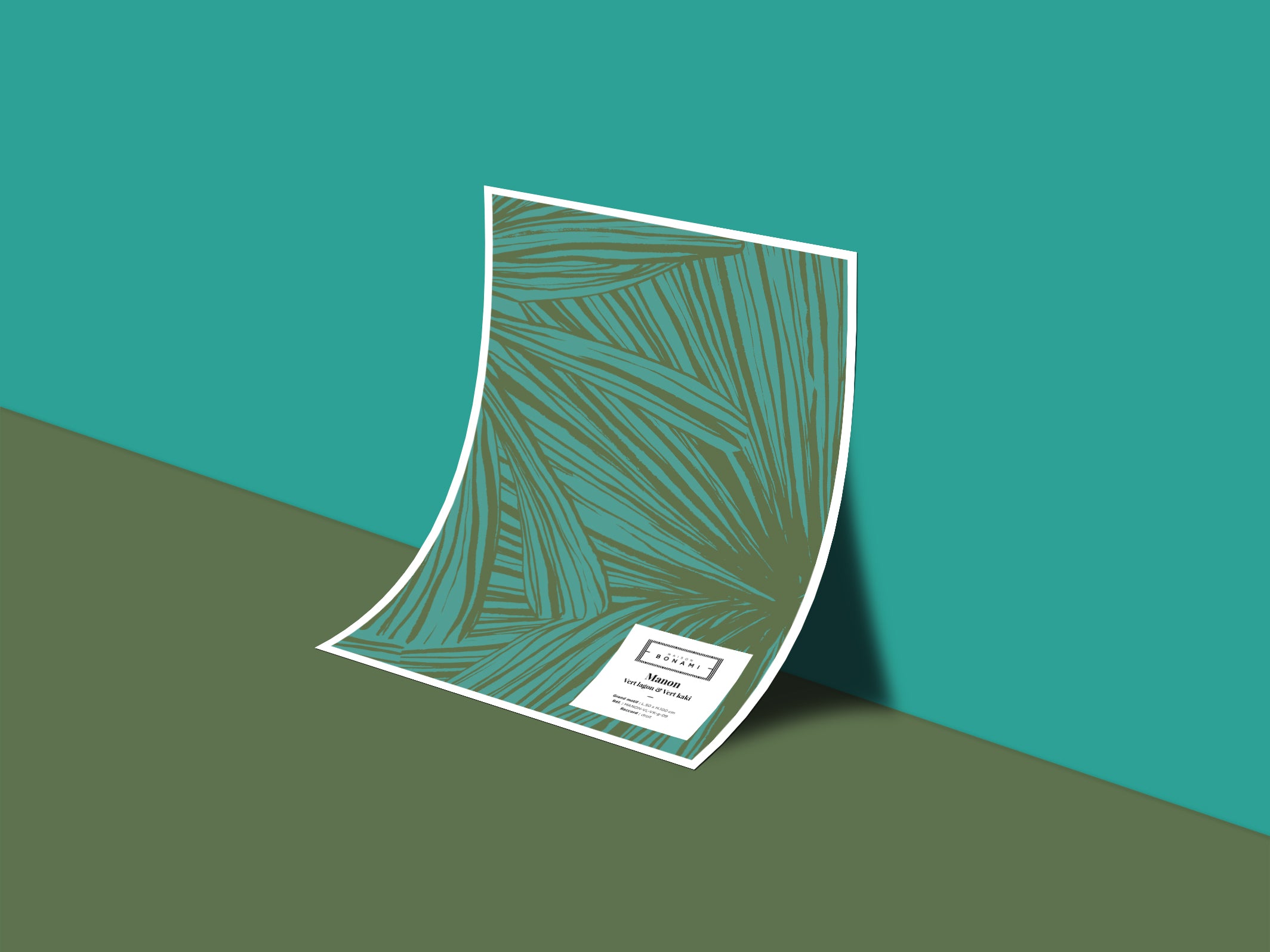 Échantillon papier peint Manon