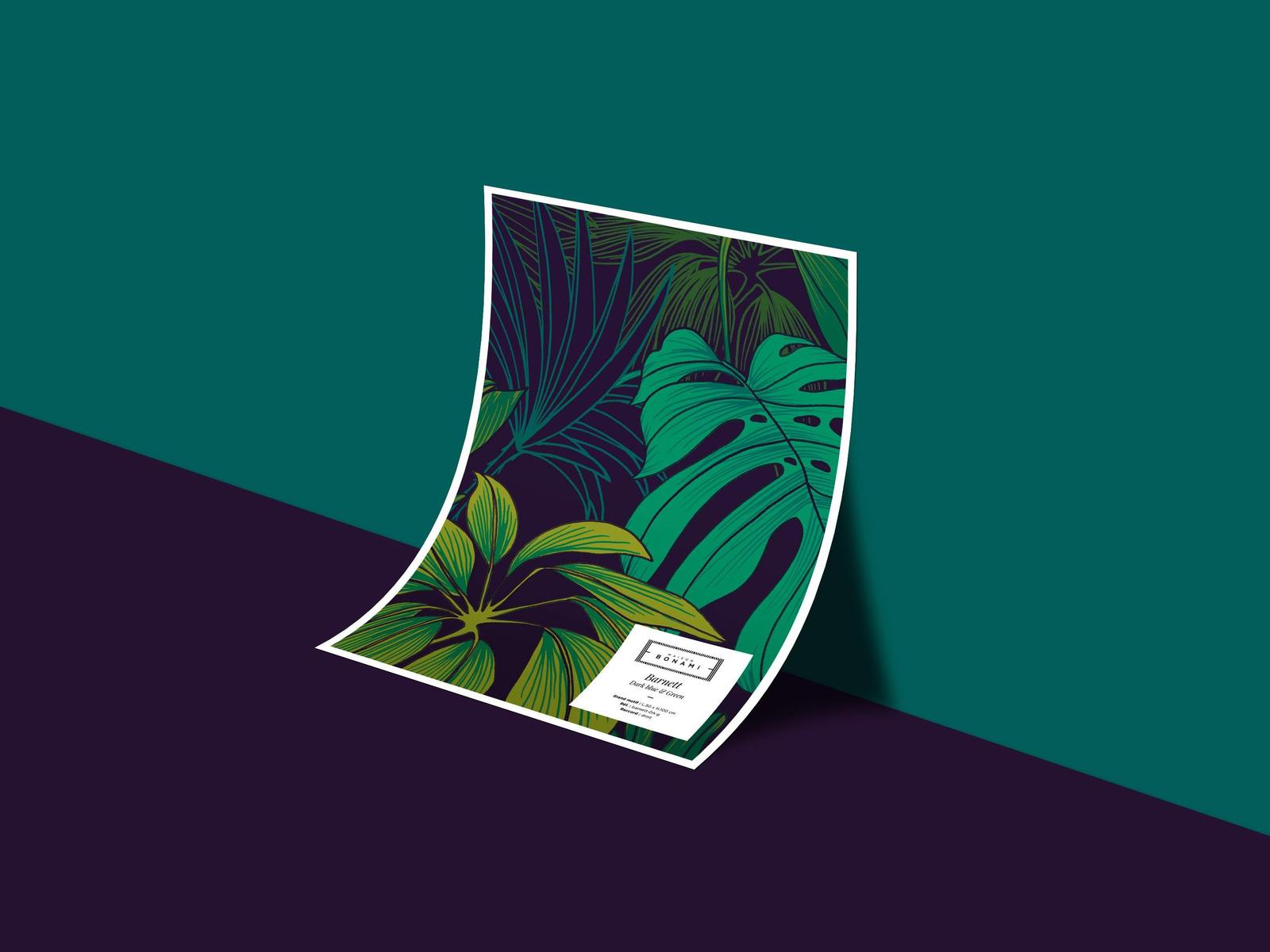 Échantillon papier peint Barnett