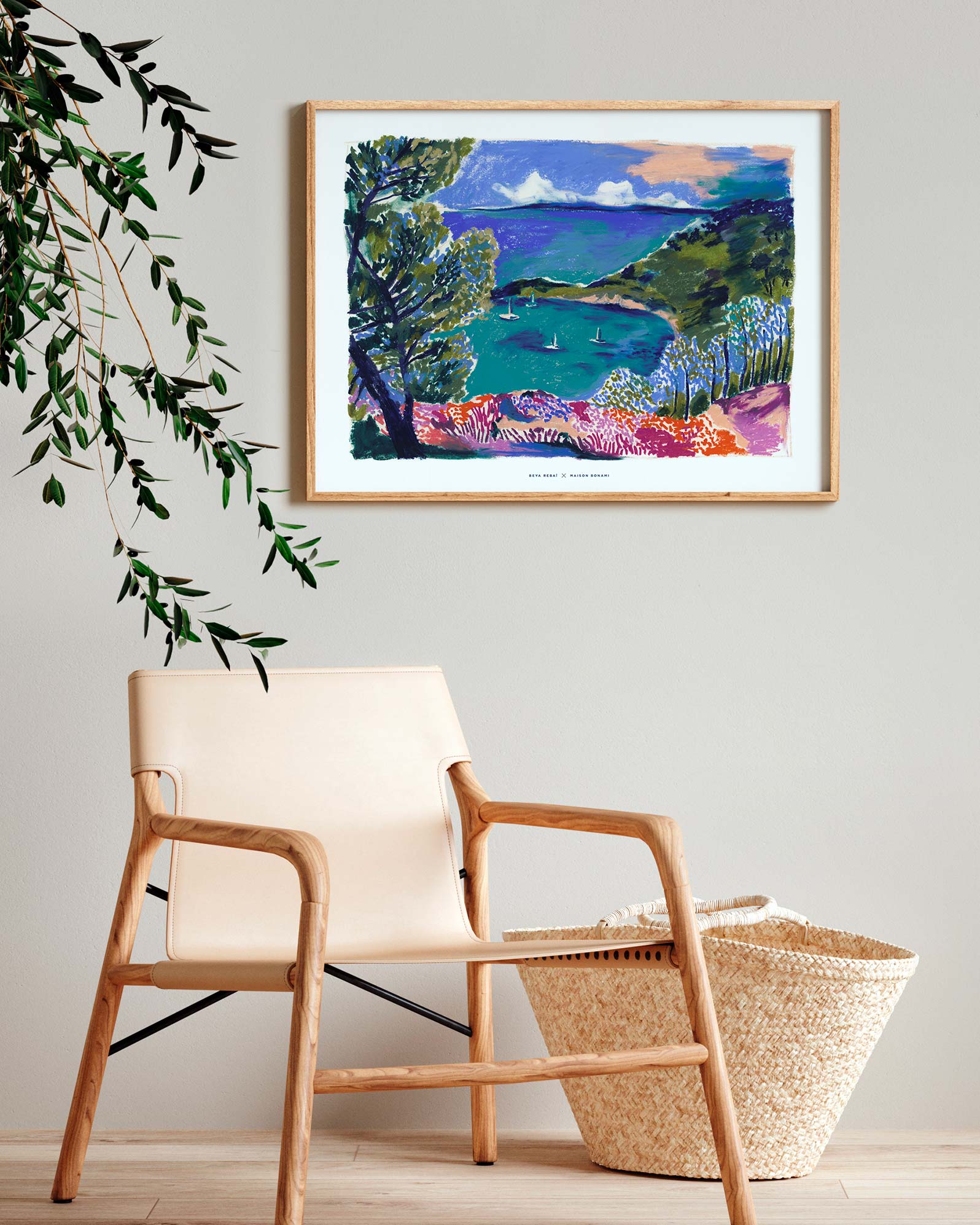 Affiche On dirait le Sud - Maison Bonami x Beya Rebaï - avec une décoration Sud chic