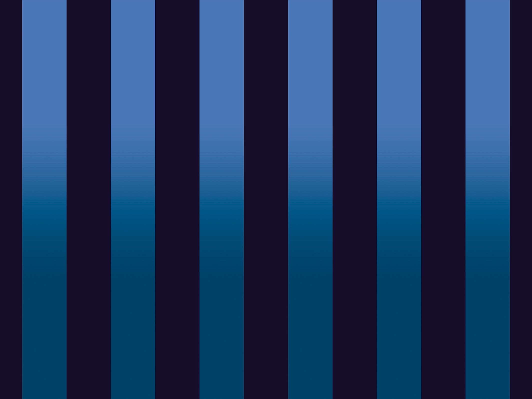 Papier peint graphique dégradé - Eliott - Bleu nuit & Bleu
